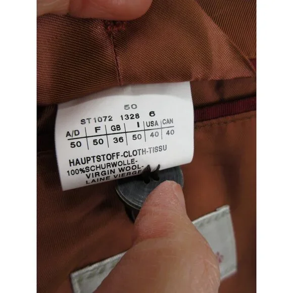 VGT Steinbock Jacket 42 Virgin Wool Leather Loden Austrian Sweater